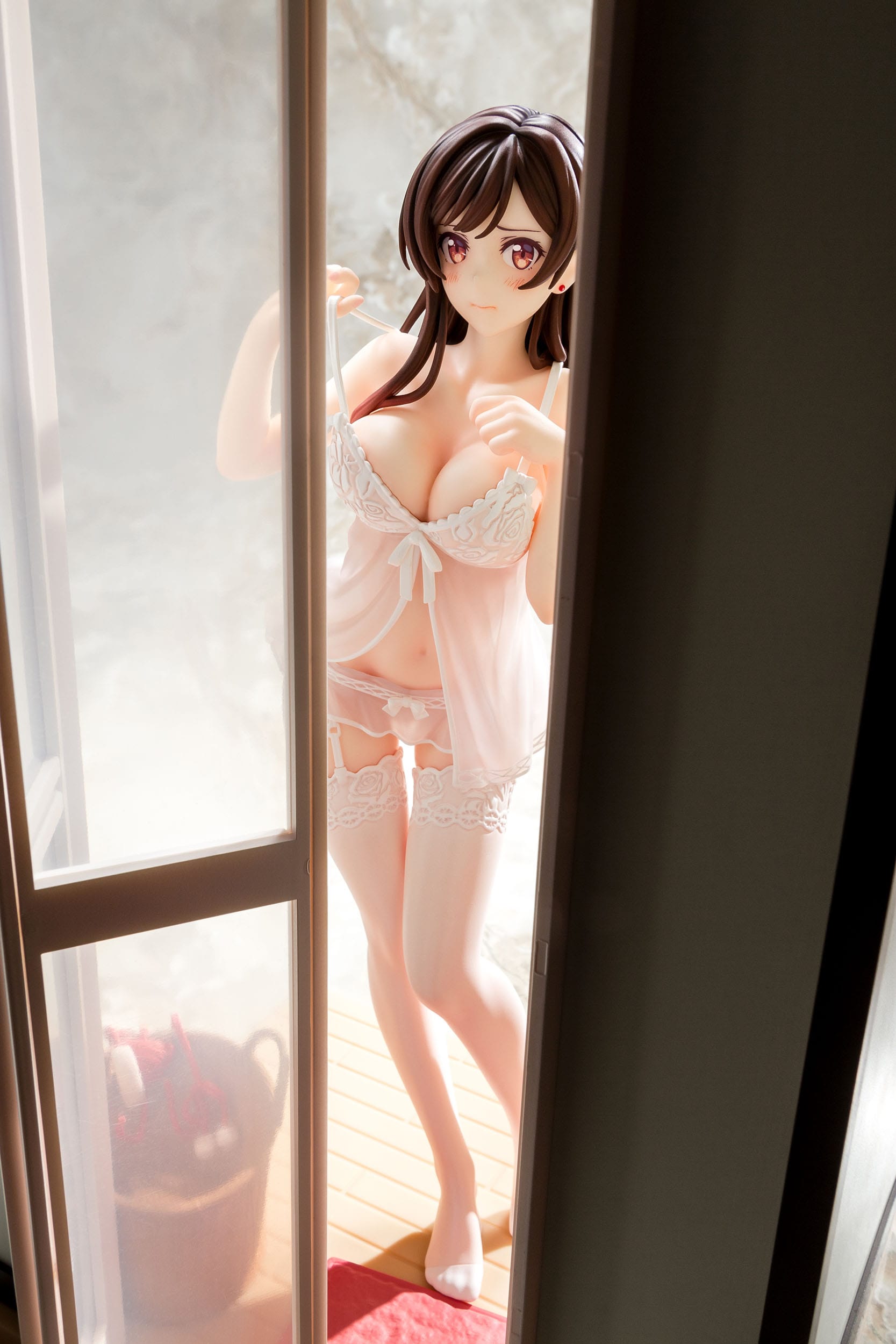 Chizuru Mizuhara See-through lingerie figure angel white Ver. Hakoiri Musume - Anime Figuren günstig kaufen