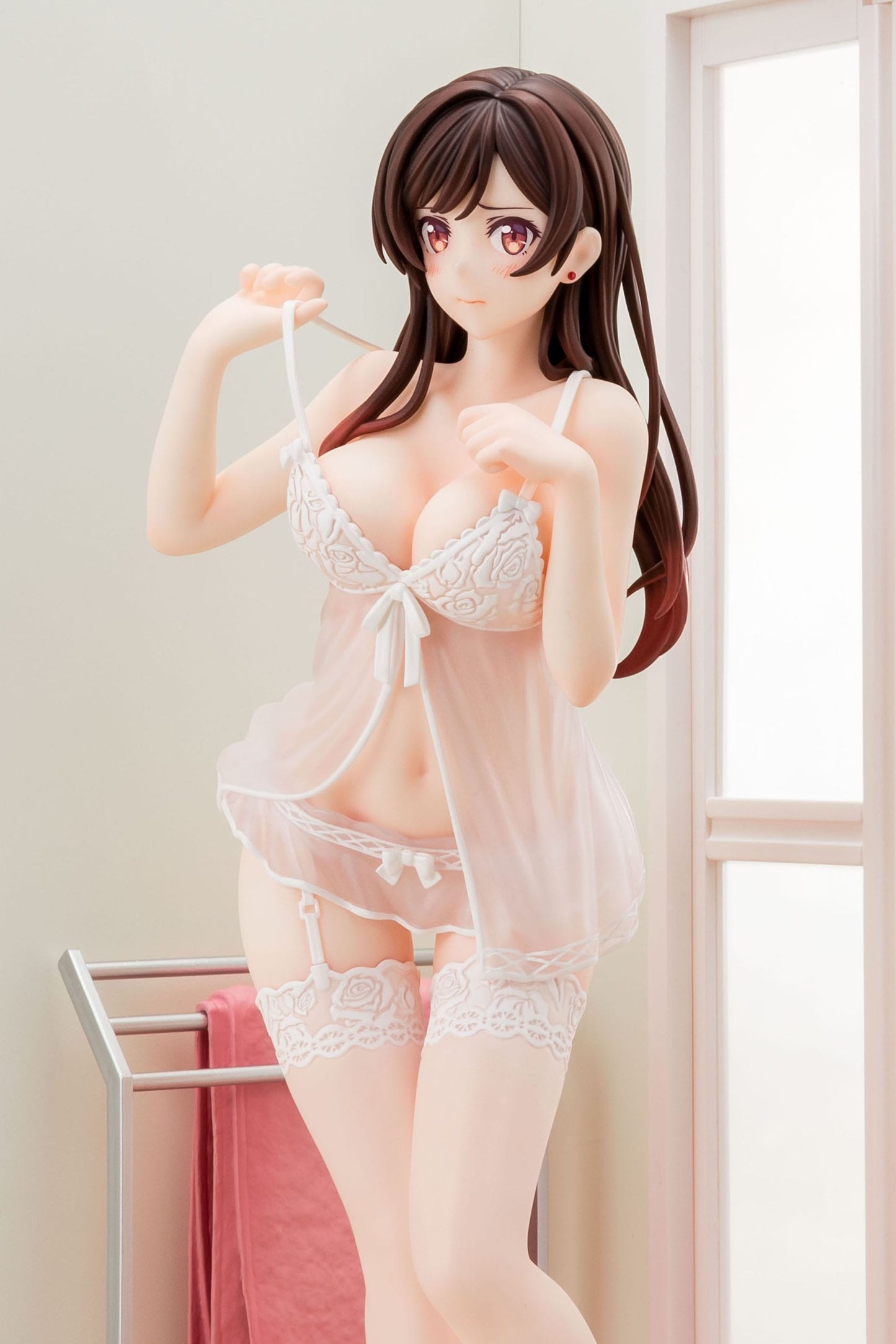 Chizuru Mizuhara See-through lingerie figure angel white Ver. Hakoiri Musume