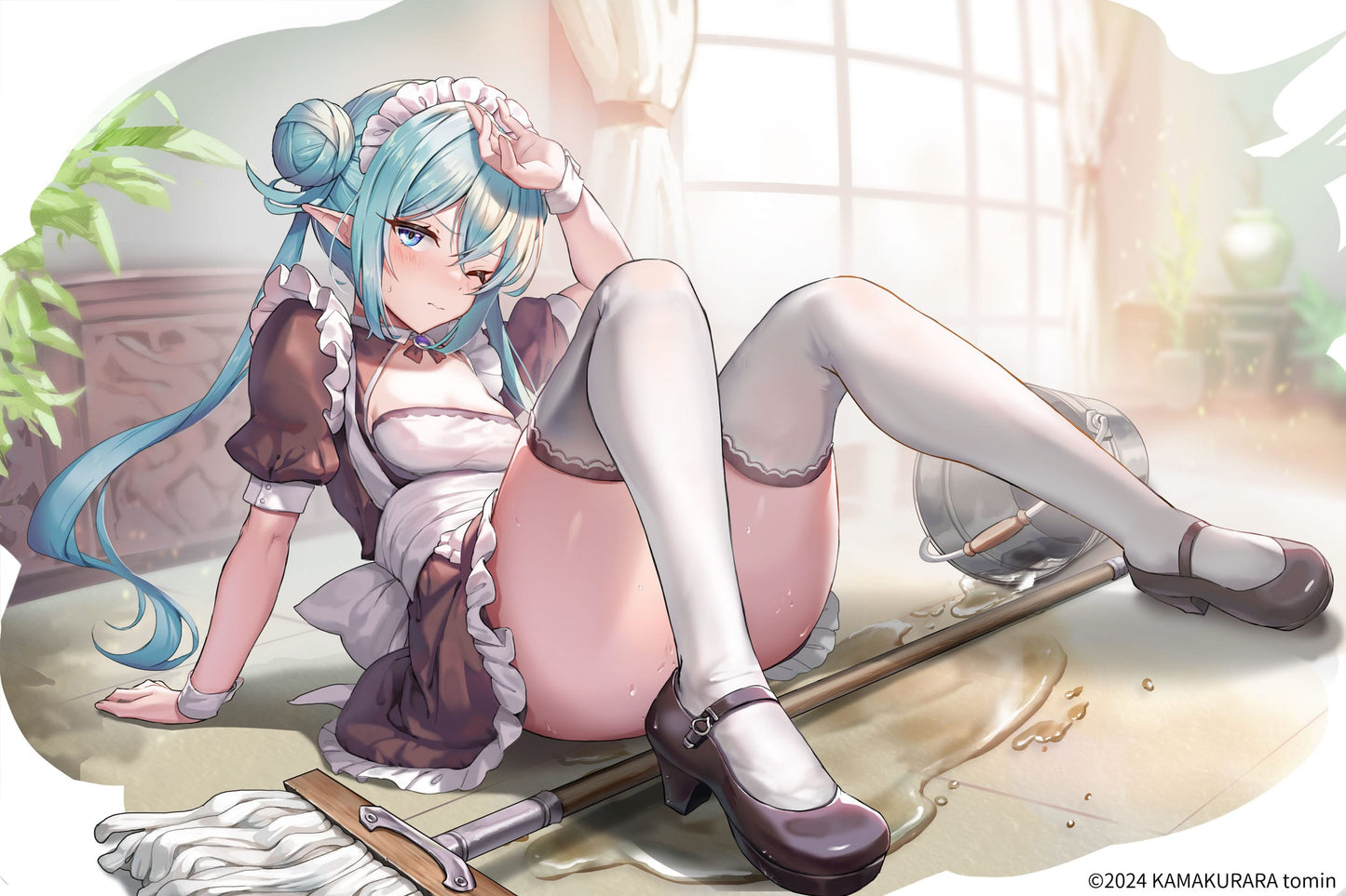 Elf Maid's Sexual Servicing Lime Hakoiri Musume Inc.