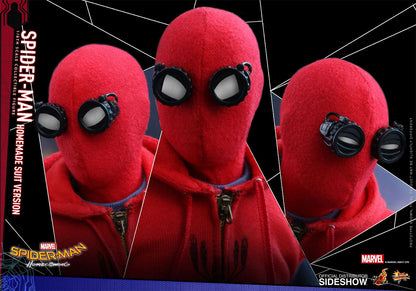 Spider-Man Homemade Suit Ver. Spider-Man Homecoming Movie Masterpiece Hot Toys