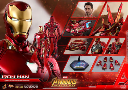 Iron Man Movie Masterpiece Avengers Infinity War Diecast Movie Masterpiece Hot Toys