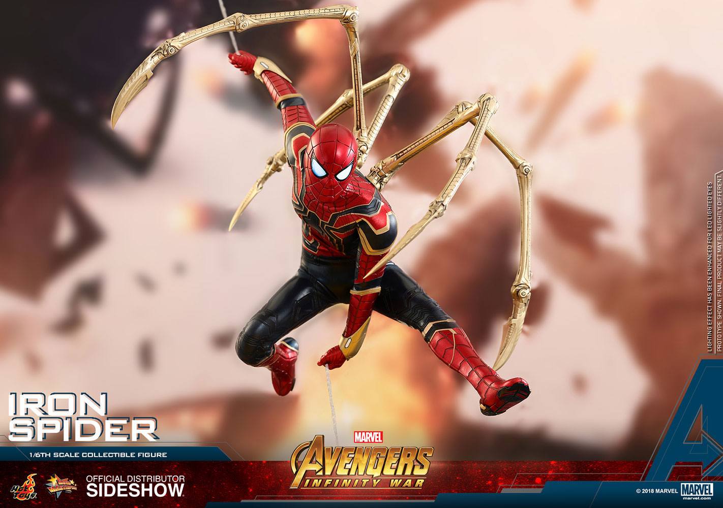 Iron Spider 1/6 Scale Collectible Figure – Hot Toys Movie Masterpiece (Avengers: Infinity War)