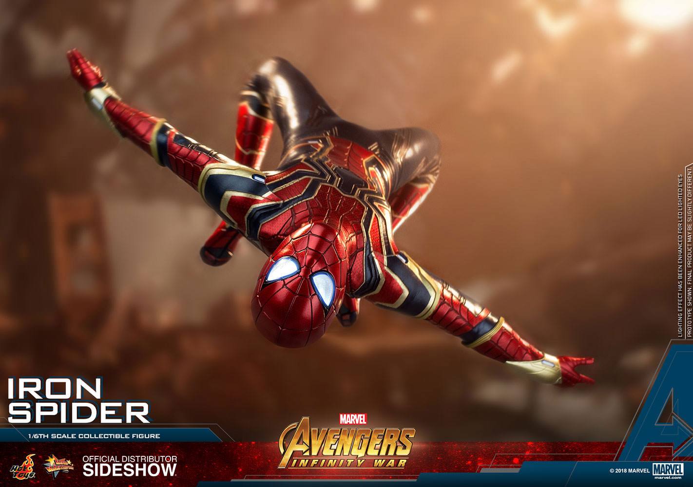 Iron Spider 1/6 Scale Collectible Figure – Hot Toys Movie Masterpiece (Avengers: Infinity War)