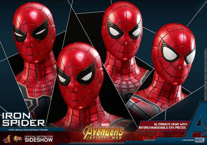 Iron Spider 1/6 Scale Collectible Figure – Hot Toys Movie Masterpiece (Avengers: Infinity War)
