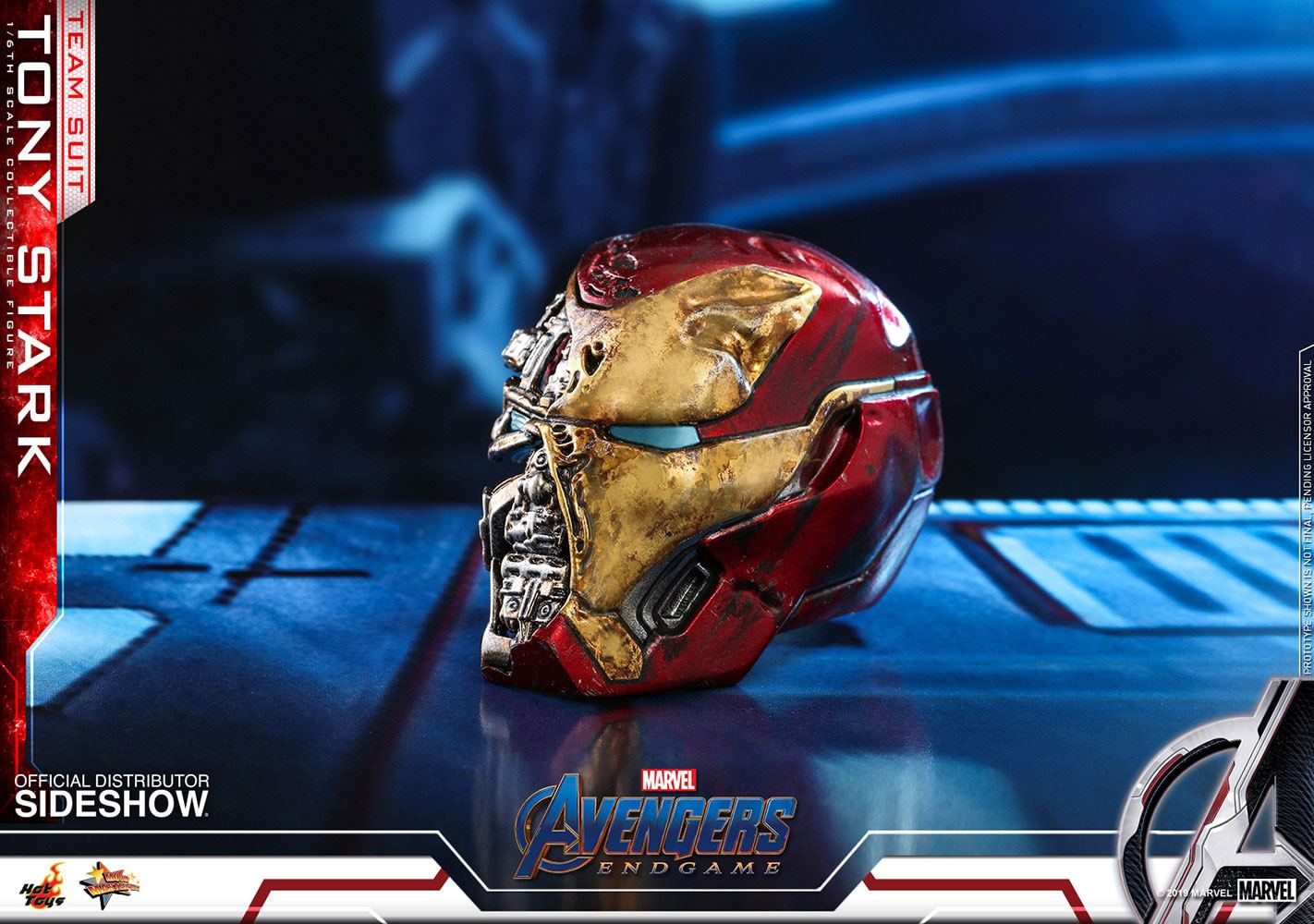 Tony Stark (Team Suit) 1/6 Scale Collectible Figure – Hot Toys Movie Masterpiece (Avengers: Endgame)