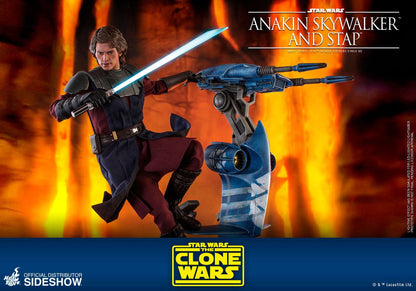 Anakin Skywalker & STAP - Star Wars The Clone Wars - Hor Toys