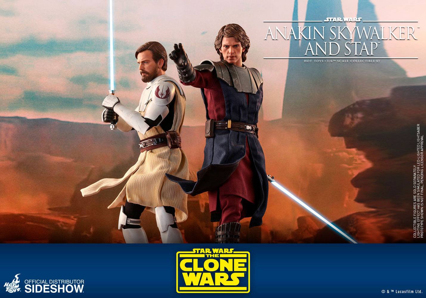 Anakin Skywalker & STAP - Star Wars The Clone Wars - Hor Toys