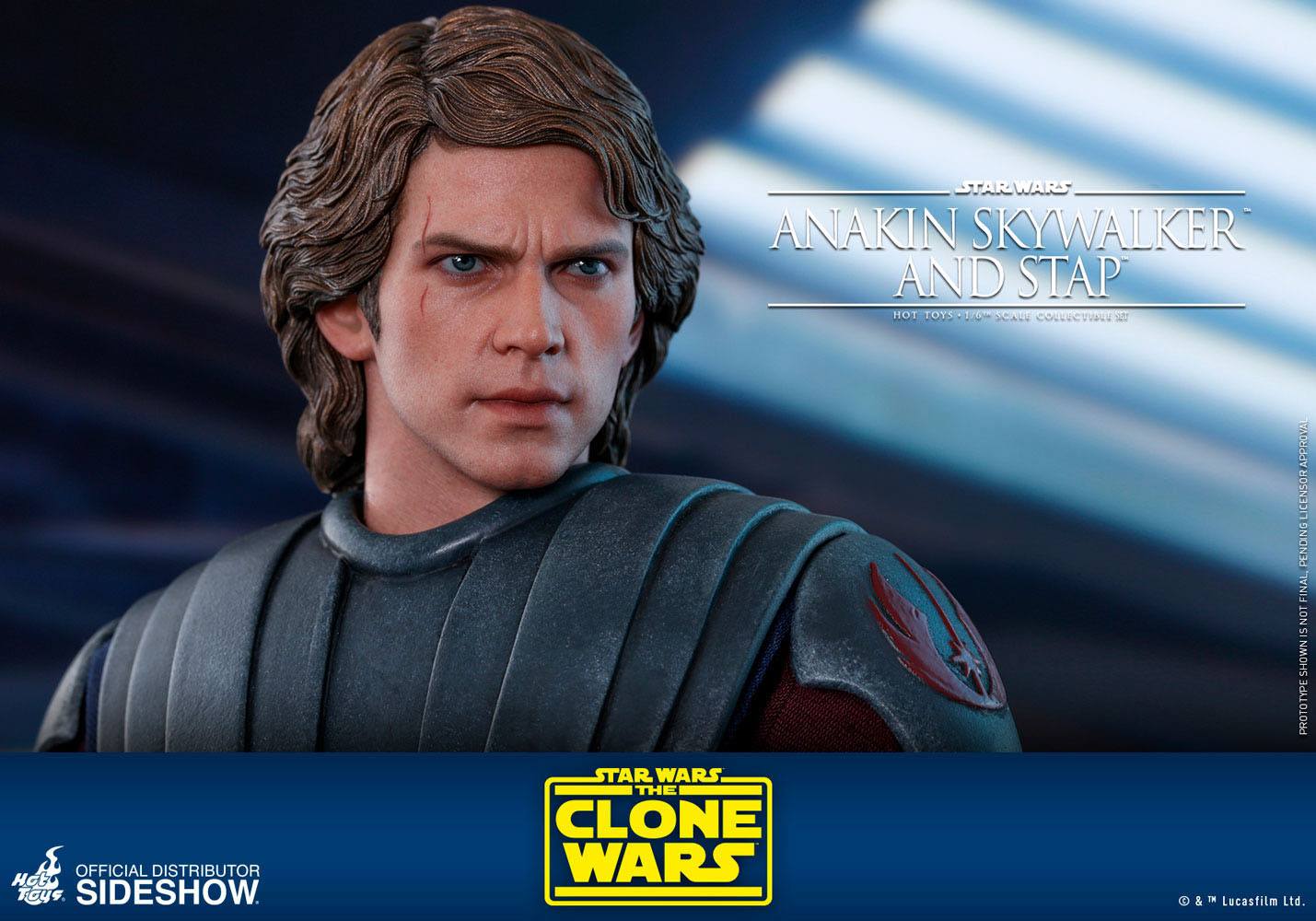 Anakin Skywalker & STAP - Star Wars The Clone Wars - Hor Toys