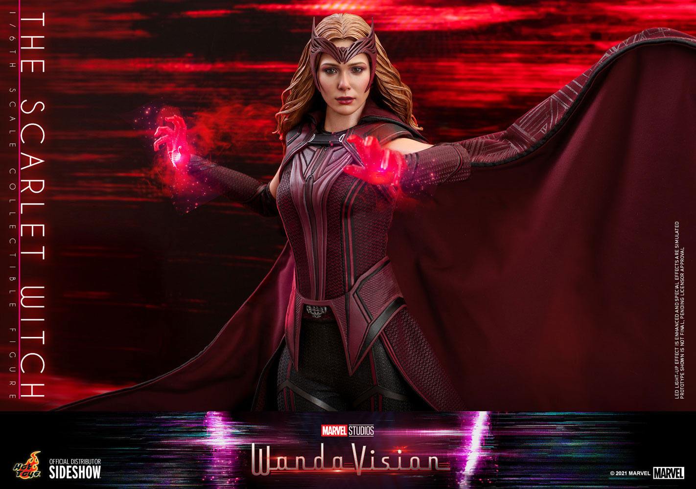 A Feiticeira Escarlate WandaVision Hot Toys