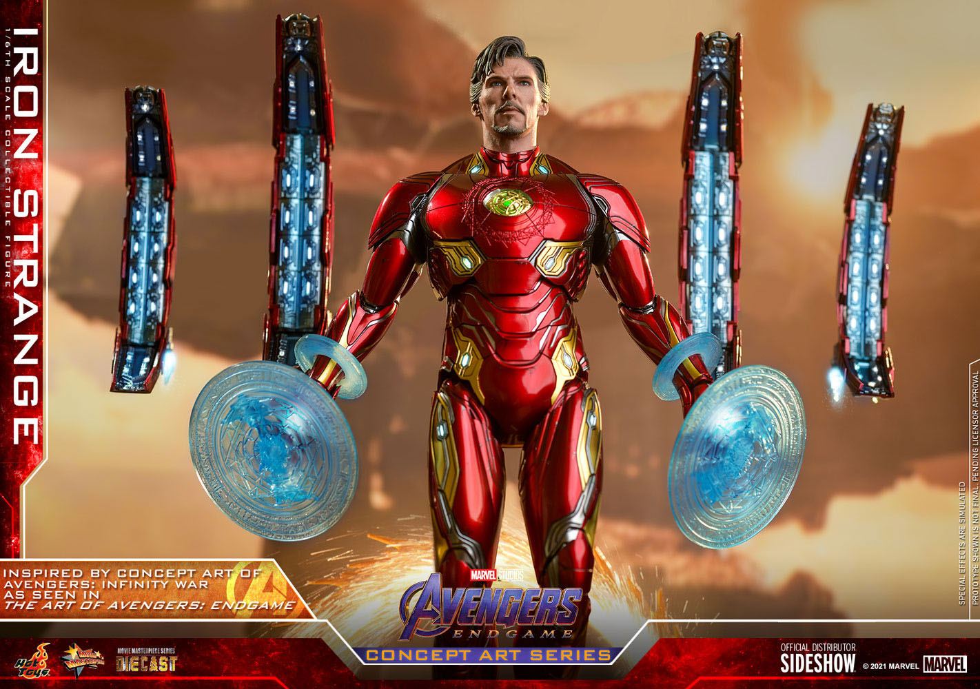 Iron Strange Concept Art Series Hot Toys