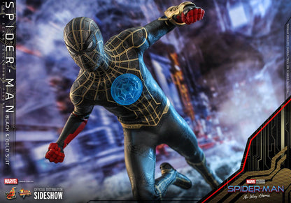 Spider-Man (Black & Gold Suit) Masterpiece  Hot Toys