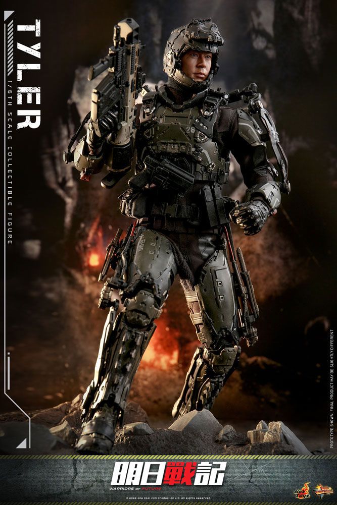 Tyler Warriors of Future Hot Toys