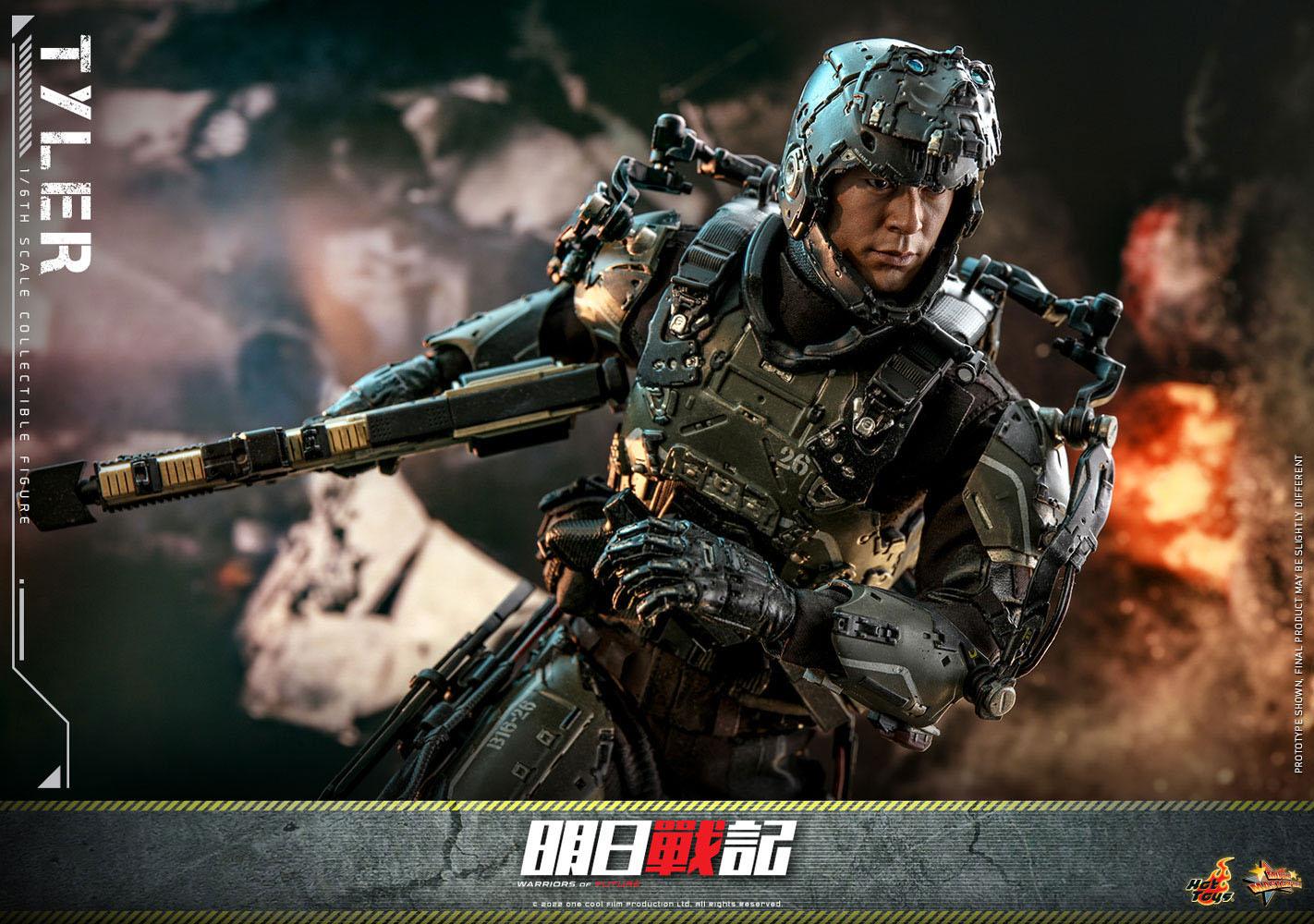 Tyler Warriors of Future Hot Toys