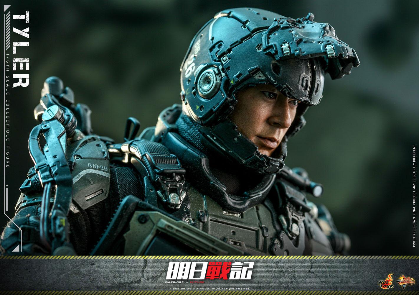 Tyler Warriors of Future Hot Toys