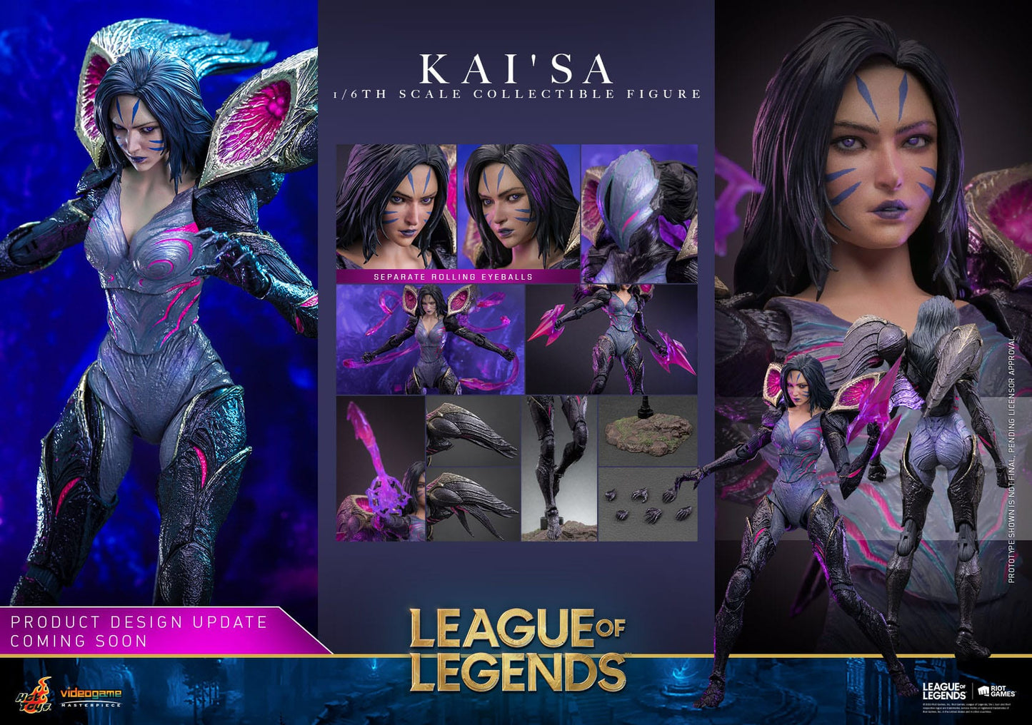 Kai'Sa League of Legends Video Game Masterpiece Hot Toys