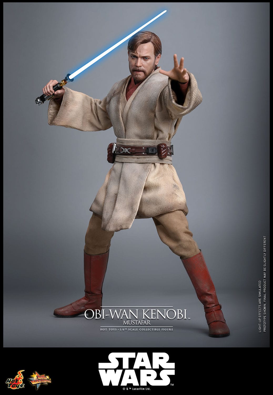 Obi-Wan Kenobi (Mustafar) Movie Masterpiece  Hot Toys
