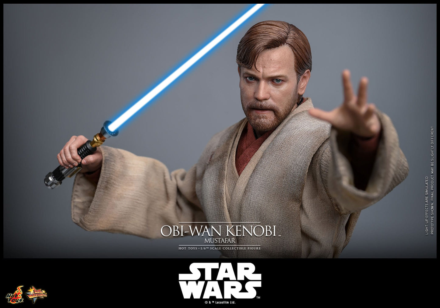 Obi-Wan Kenobi (Mustafar) Movie Masterpiece  Hot Toys