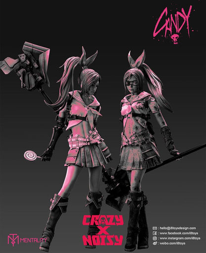 Candy Battle Damaged Ver. Mentality Agency Serie i8 Toys - Anime Figuren günstig kaufen