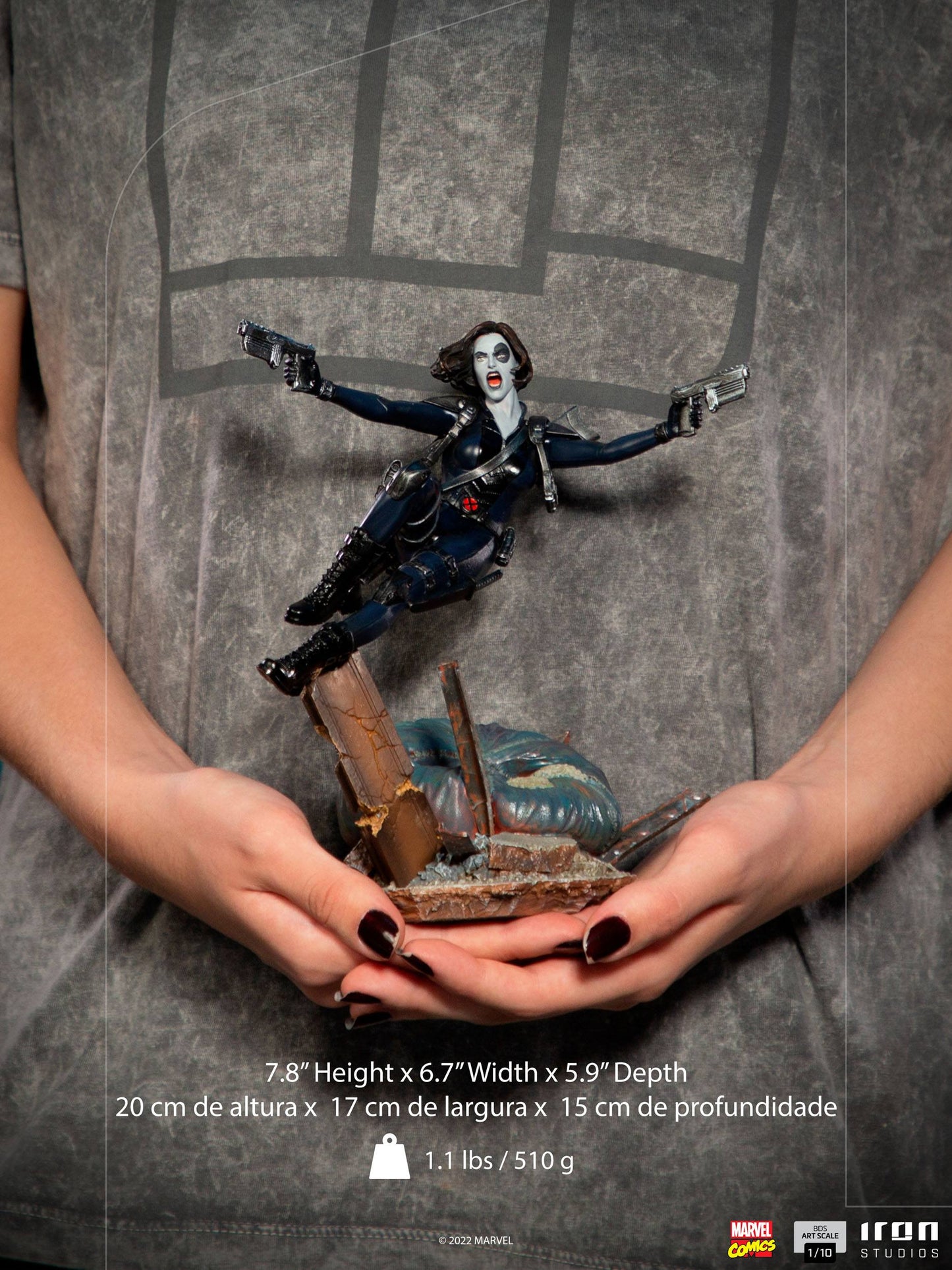 Domino (X-Men) - BDS Art Scale - iron Studios