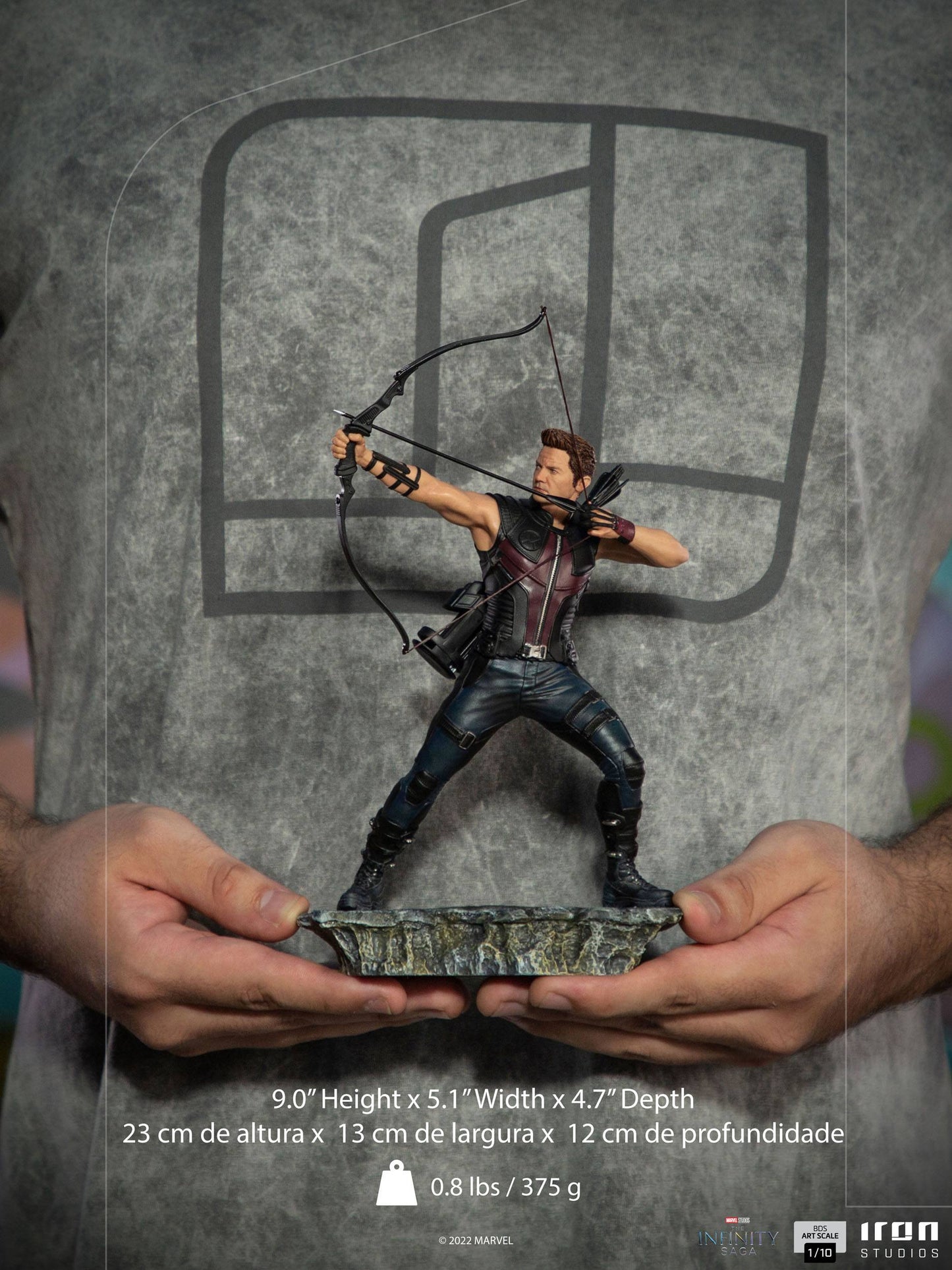 Hawkeye Battle of NY BDS Art Scale Iron Studios