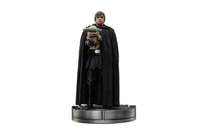 Luke Skywalker und Grogu - Art Scale - iron Studios