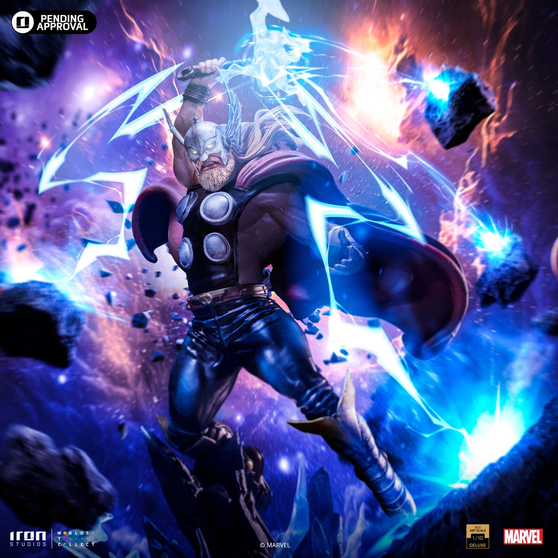 Thor - Deluxe BDS Art Scale Statue - Iron Studios - Anime Figuren günstig kaufen