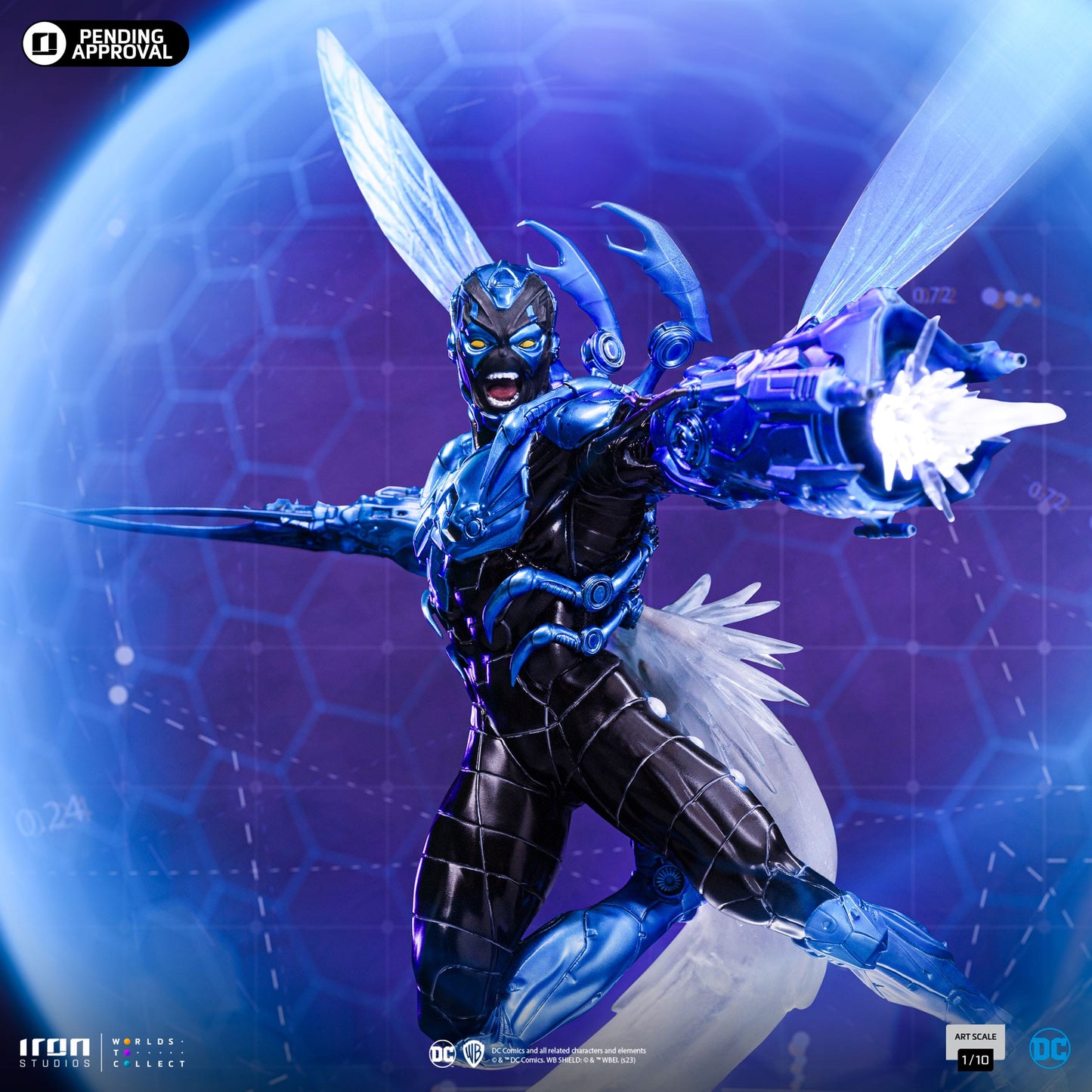 Blue Beetle - Deluxe BDS Art Scale Statue - Iron Studios - Anime Figuren günstig kaufen