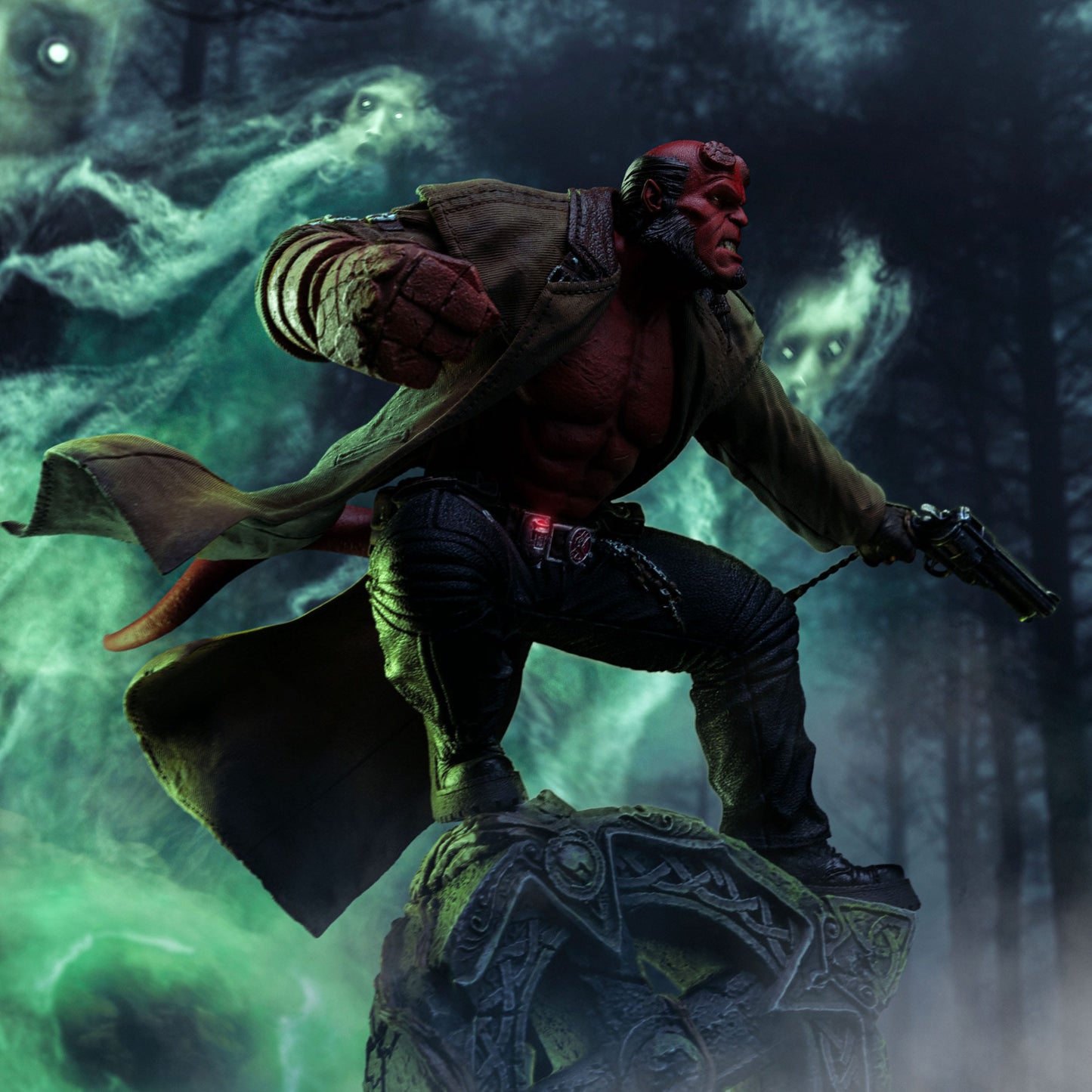 Hellboy BDS Art Scale Statue aus Hellboy 2 Iron Studios - Anime Figuren günstig kaufen