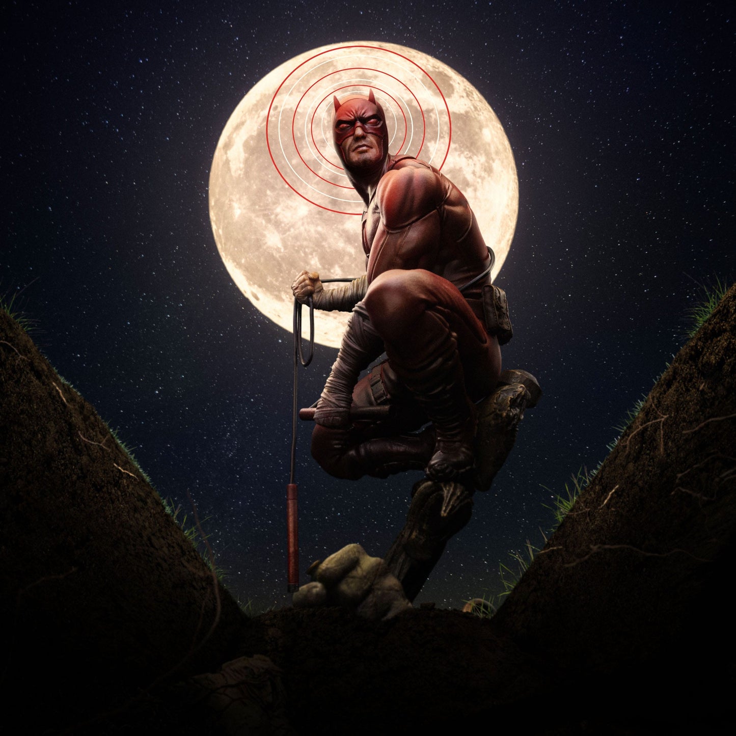 Daredevil Unleashed Deluxe Art Scale Iron Studios - Anime Figuren günstig kaufen