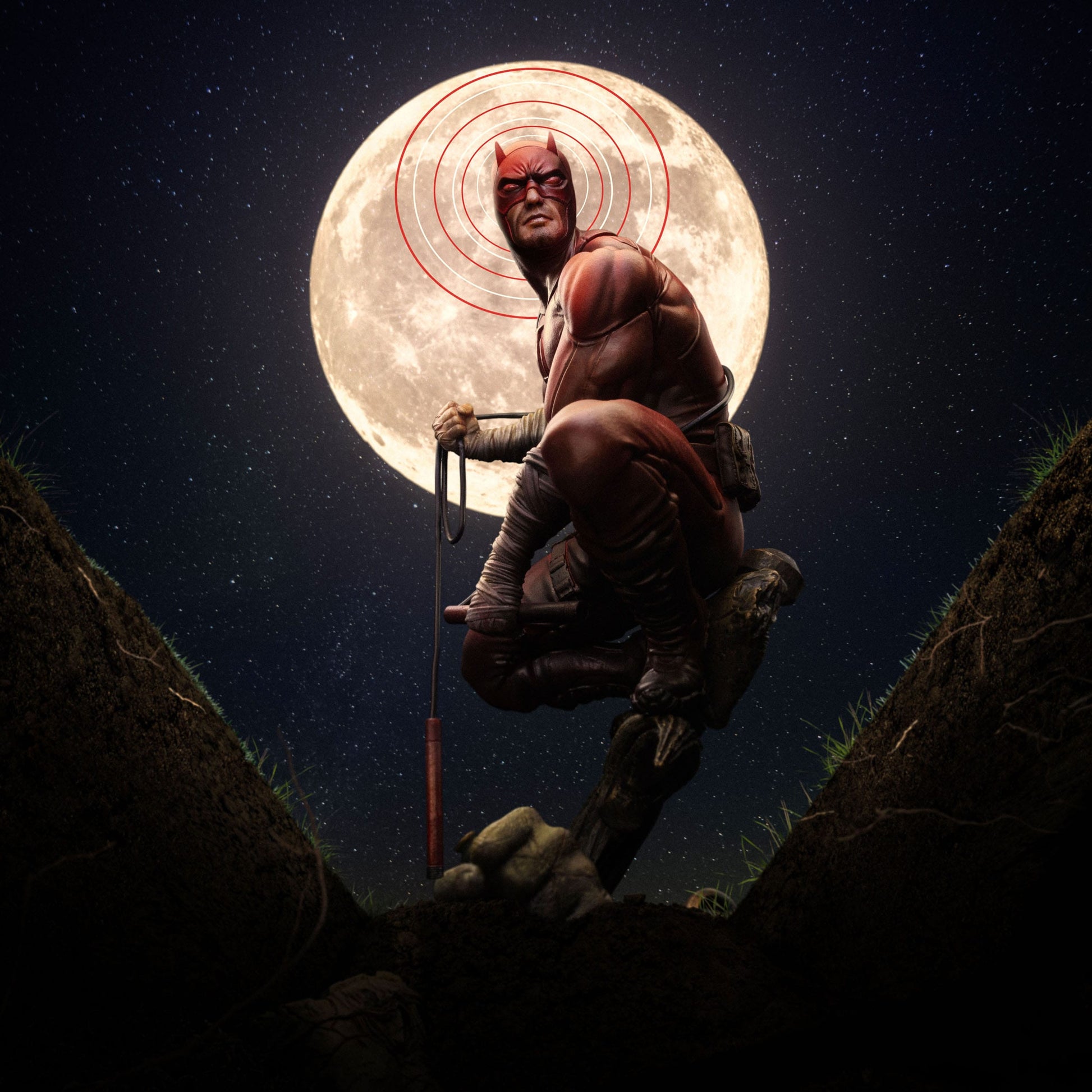 Daredevil Unleashed Deluxe Art Scale Iron Studios - Anime Figuren günstig kaufen