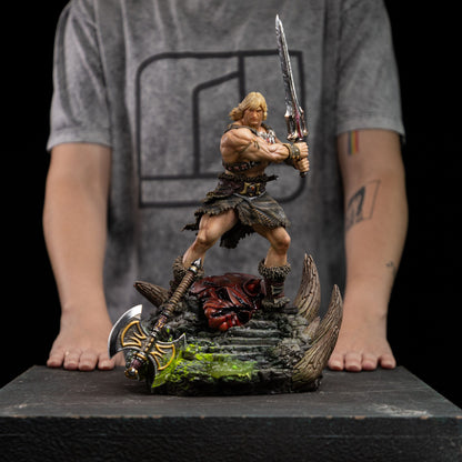 He-Man Unleashed Deluxe Art Scale Iron Studios