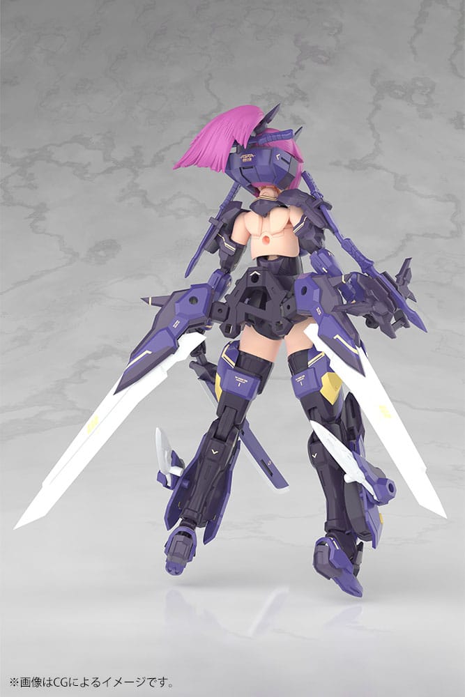 Asra Archer Kizuna Shadow Edition Full Package Platic Model Kit Kotobukiya