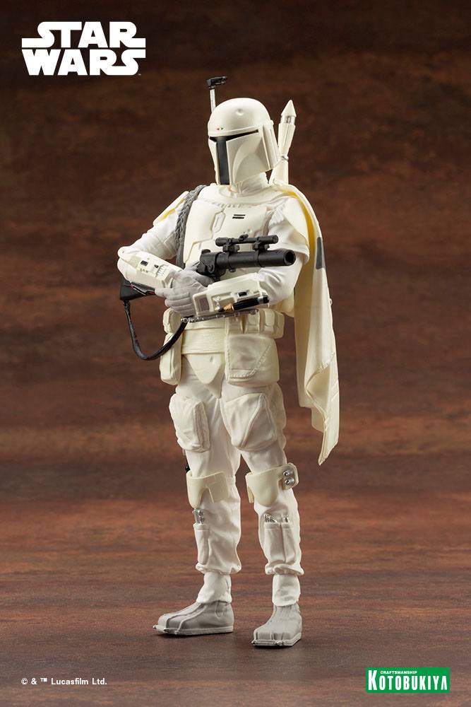 Boba Fett White Armor Ver. ARTFX+ Kotobukiya - Anime Figuren günstig kaufen