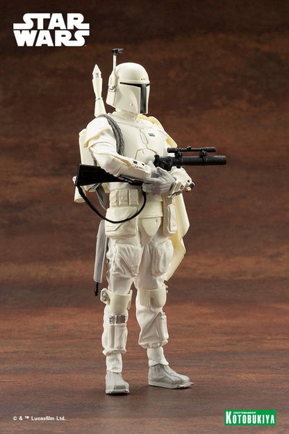 Boba Fett White Armor Ver. ARTFX+ Kotobukiya - Anime Figuren günstig kaufen