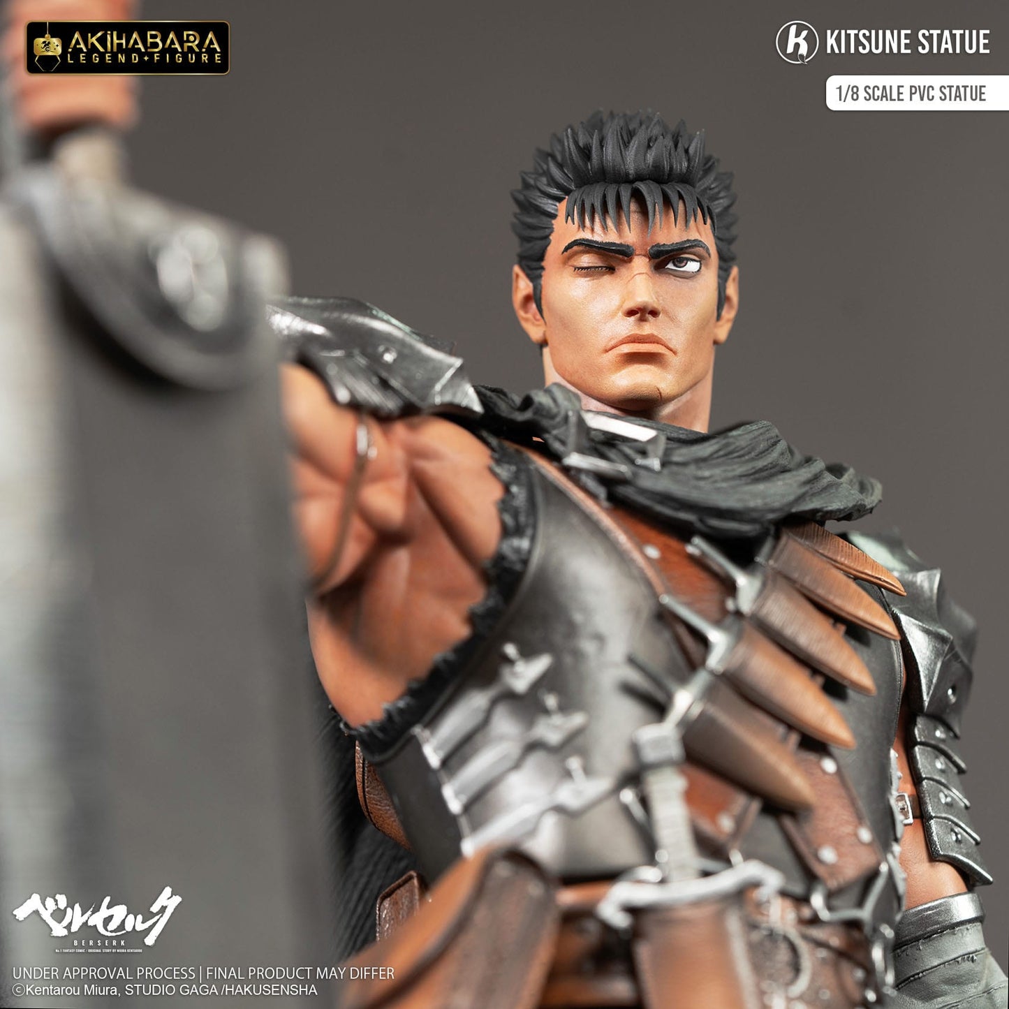 Guts Berserk Kitsune Statue