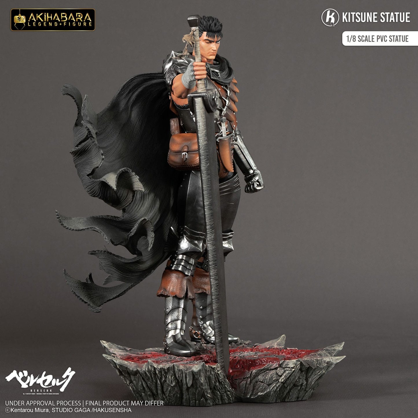 Guts Berserk Kitsune Statue