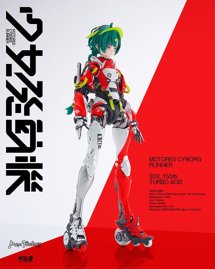Motored Cyborg Runner - SSX_155tb Downtown Trek - Diecast - GSC
