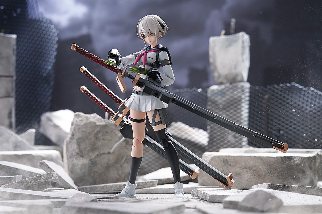 Heavily Armed High School Girls – PLAMAX Figure Ichi: Early Ver. (16cm)