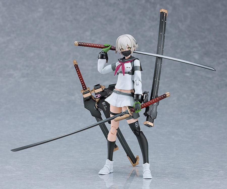 Heavily Armed High School Girls – PLAMAX Figure Ichi: Early Ver. (16cm)