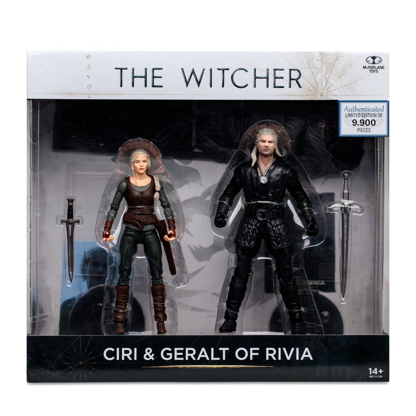 The Witcher Actionfigur Geralt und Ciri (Netflix Season 3)