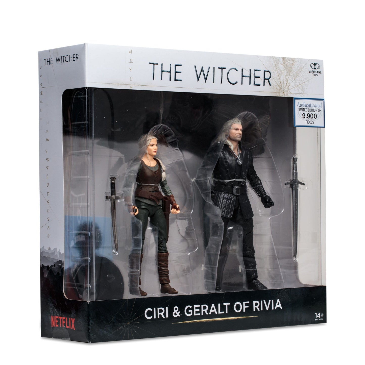 The Witcher Actionfigur Geralt und Ciri (Netflix Season 3)