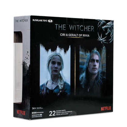 The Witcher Actionfigur Geralt und Ciri (Netflix Season 3)