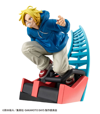 Sakamoto Days Petitrama EX Series 4er-Pack Cut Out Scenes Set MegaHouse