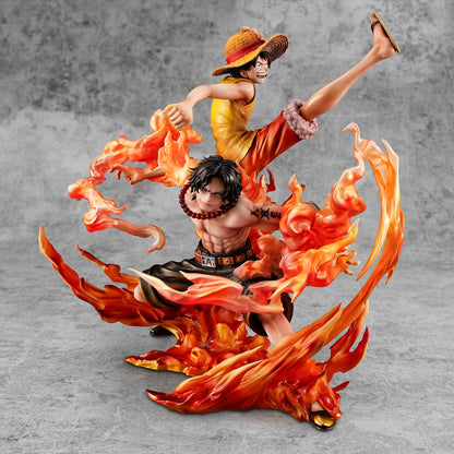 Luffy & Ace Bond between brothers 20th Limited Ver P.O.P Megahouse