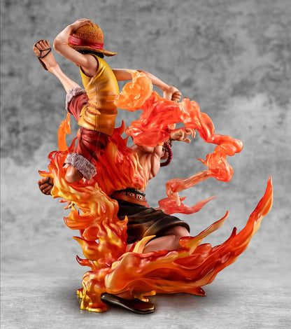 Luffy & Ace Bond between brothers 20th Limited Ver P.O.P Megahouse