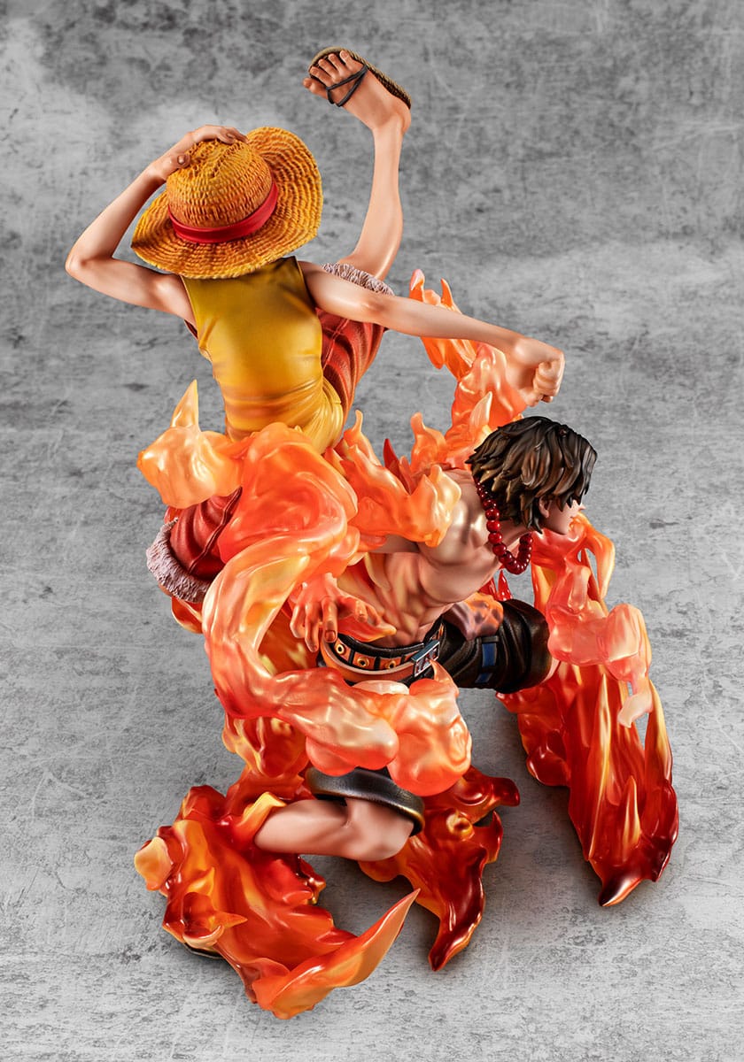 Luffy & Ace Bond between brothers 20th Limited Ver P.O.P Megahouse