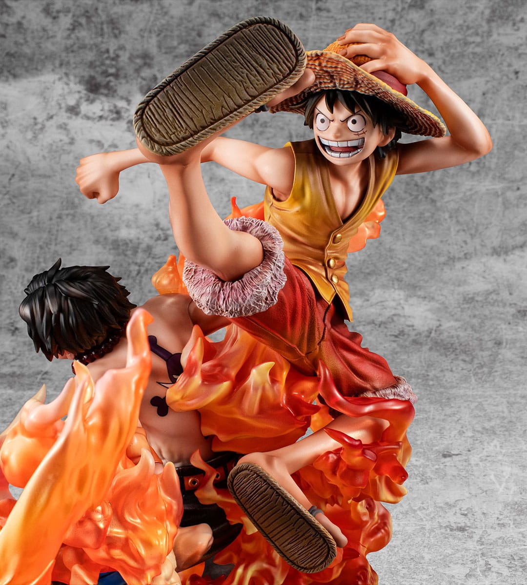 Luffy & Ace Bond between brothers 20th Limited Ver P.O.P Megahouse