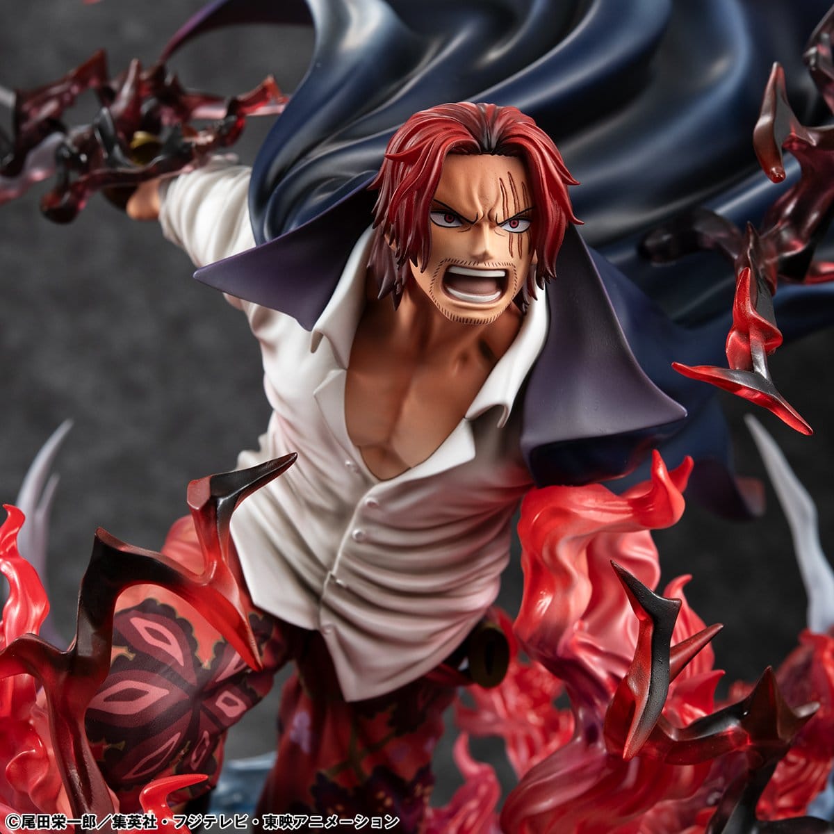 Leader of Red Hair Pirates Red-Haired Shanks Kamusari P.O.P SA-MAXIMUM MegaHouse
