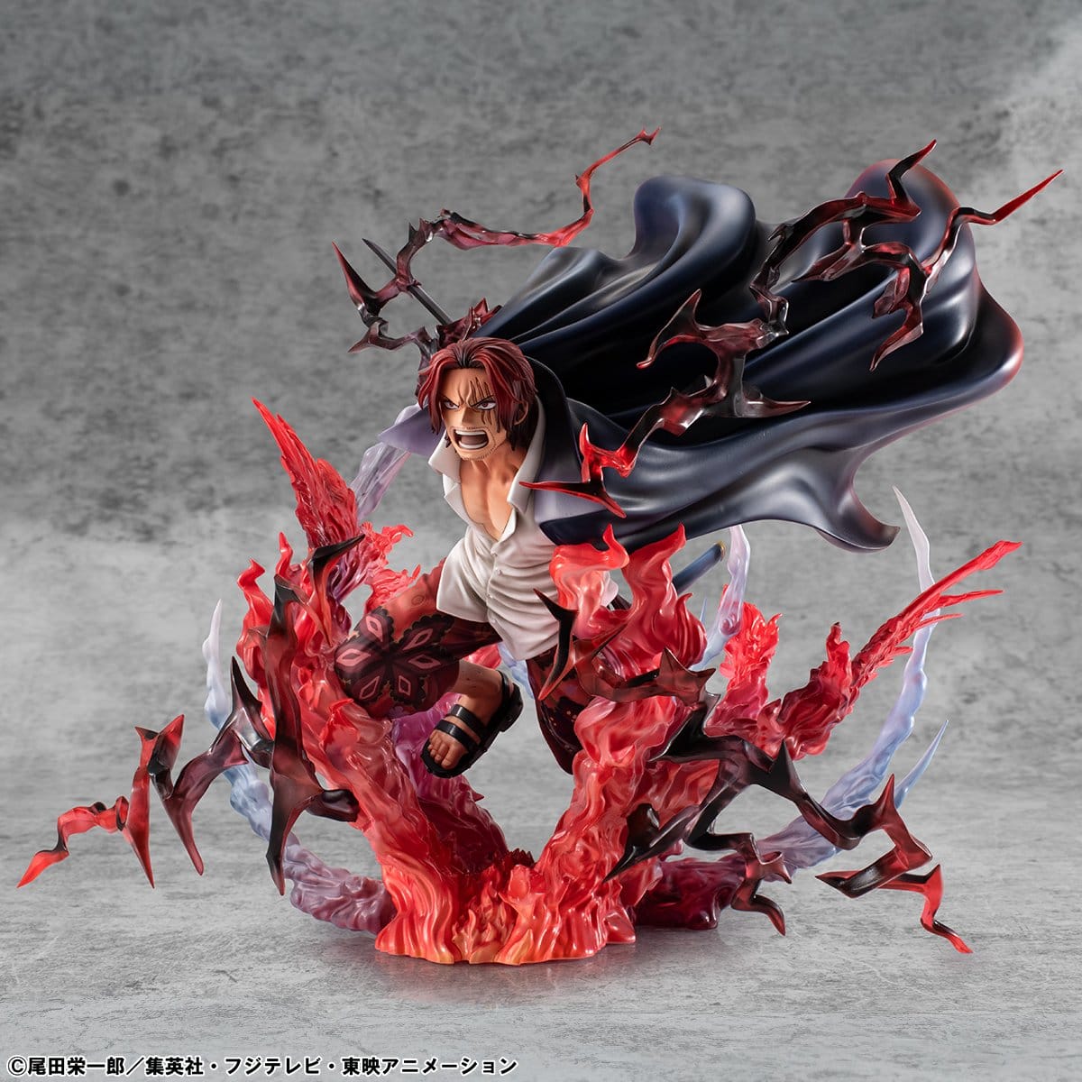 Leader of Red Hair Pirates Red-Haired Shanks Kamusari P.O.P SA-MAXIMUM MegaHouse