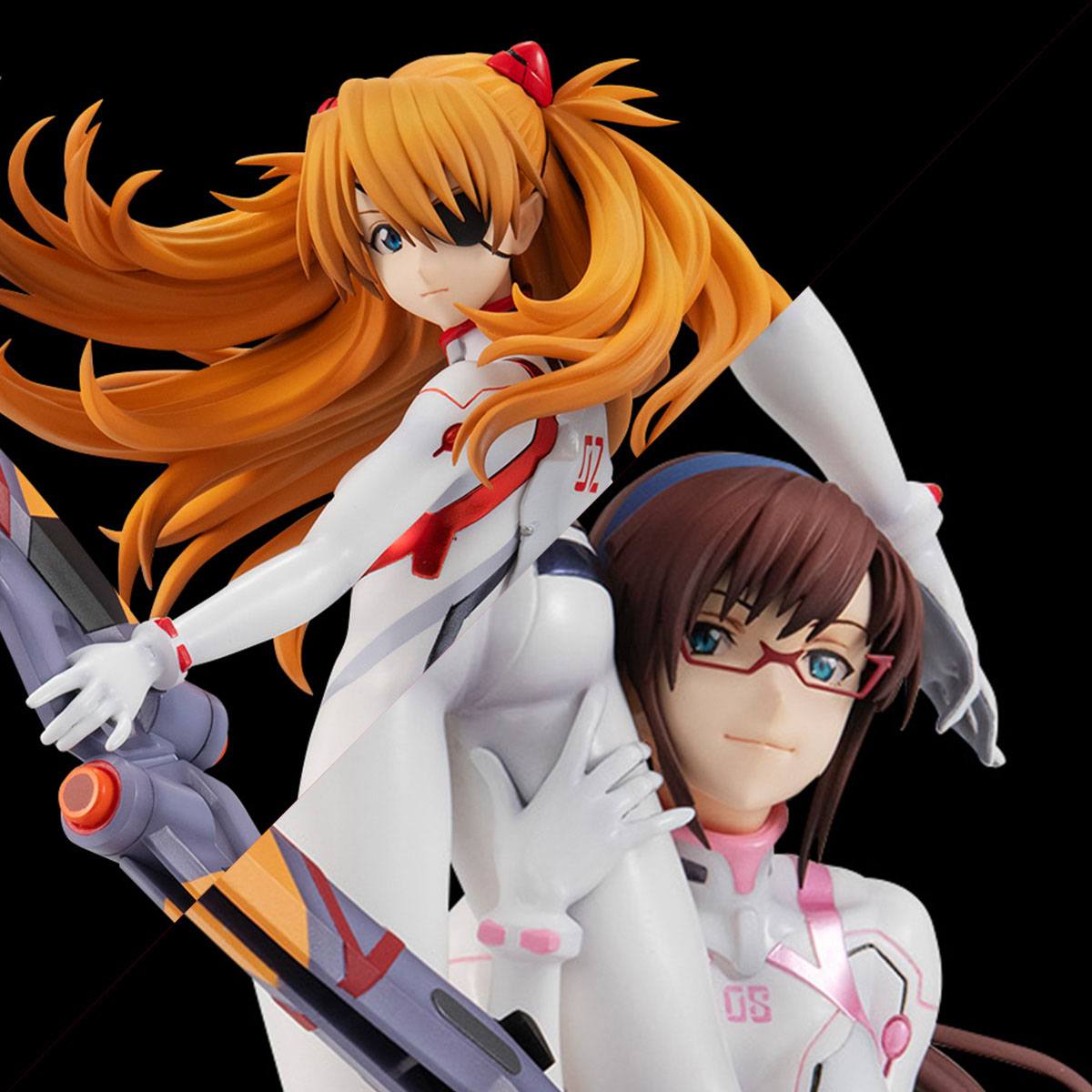 Asuka Langley & Makinami Mari G.E.M. MegaHouse - Anime Figuren günstig kaufen
